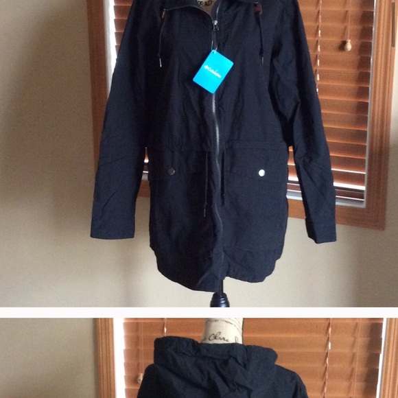 1x NWT Columbia jacket parka black womens - Picture 3 of 3